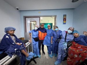 Siete niños carabobeños beneficiados con cirugías de ORL en el hospital pediátrico de la CHET