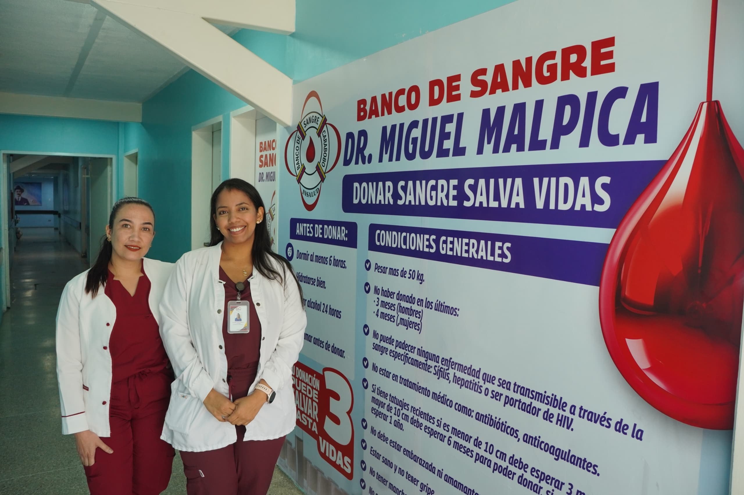 Inaugurado décimo banco de sangre de Carabobo en el Hospital Miguel Malpica de Guacara